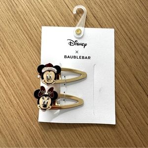 DISNEY x BAUBLEBAR Mickey & Minnie Hair Clips